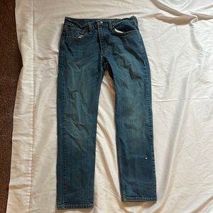men’s levi’s blue jeans